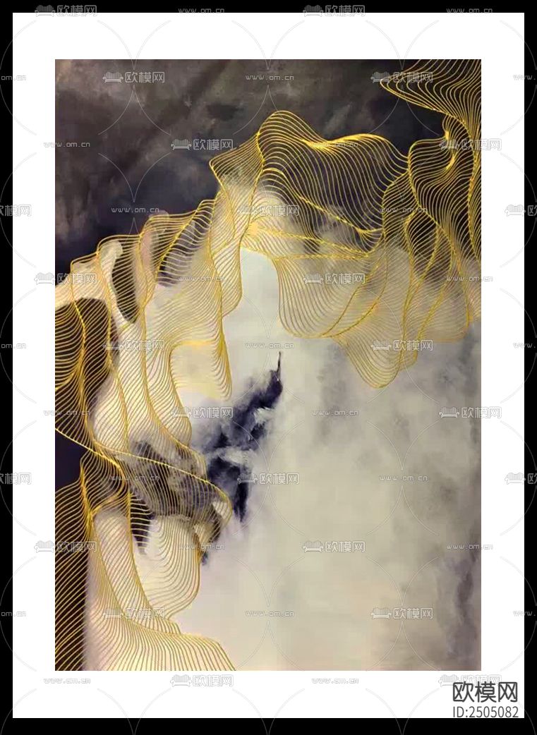 线条挂画下载（渲染图4）