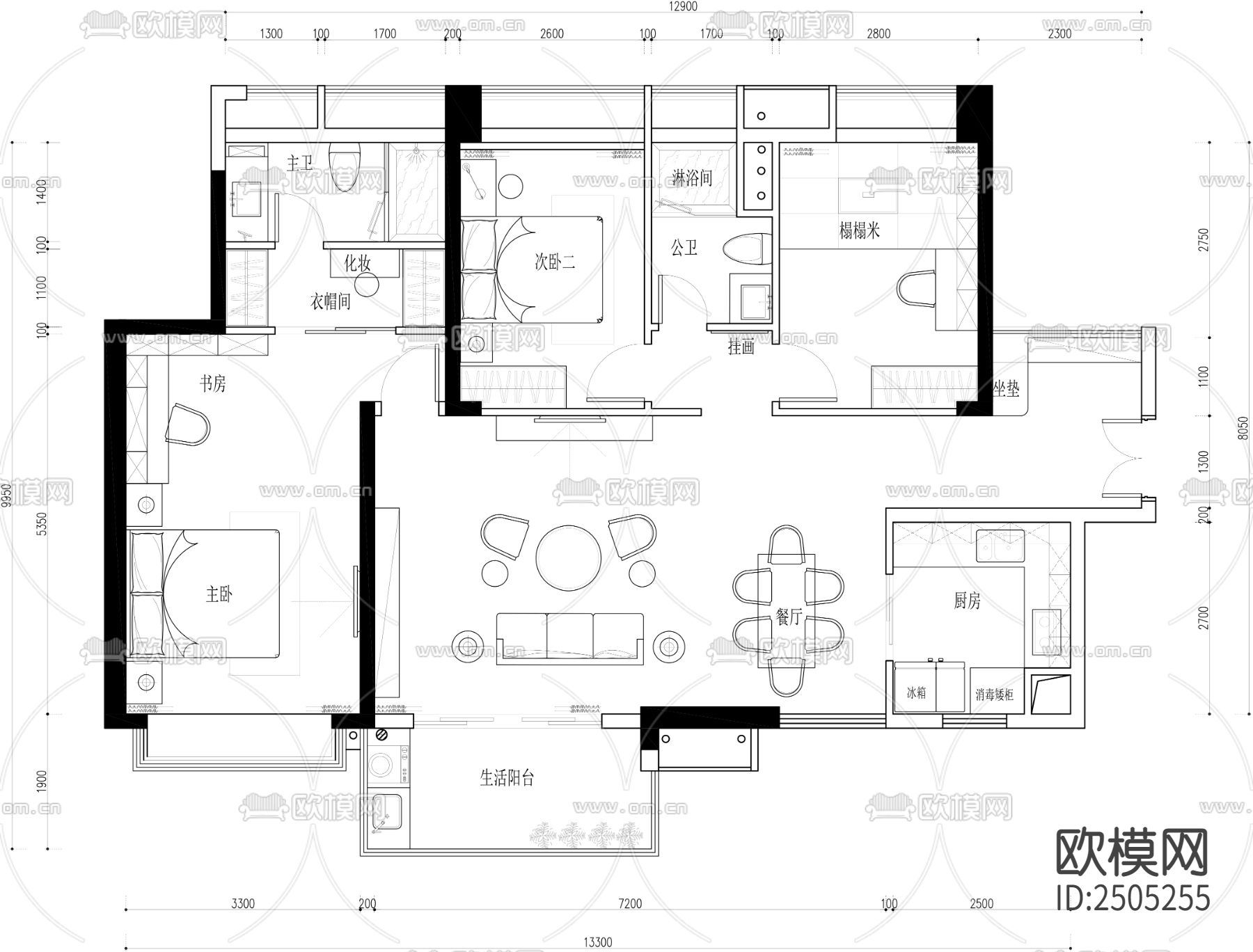 家装CAD施工图下载