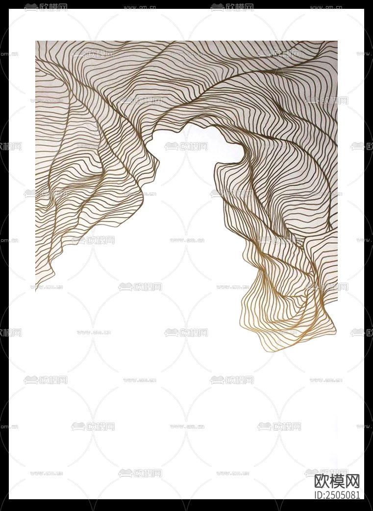线条挂画