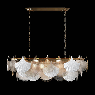 现代水晶吊灯su模型