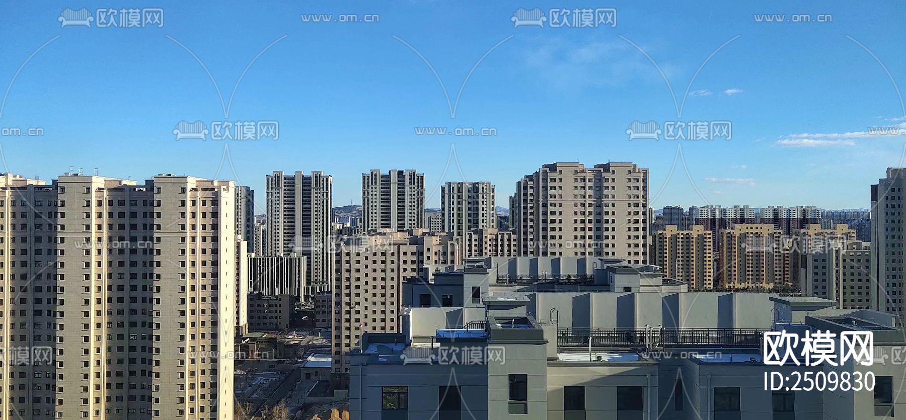 外景贴图-免费3dmax模型库-欧模网