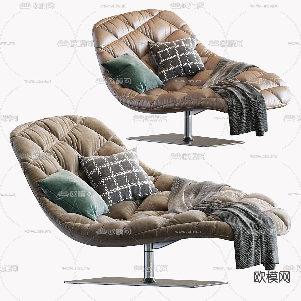 Moroso 躺椅3d模型