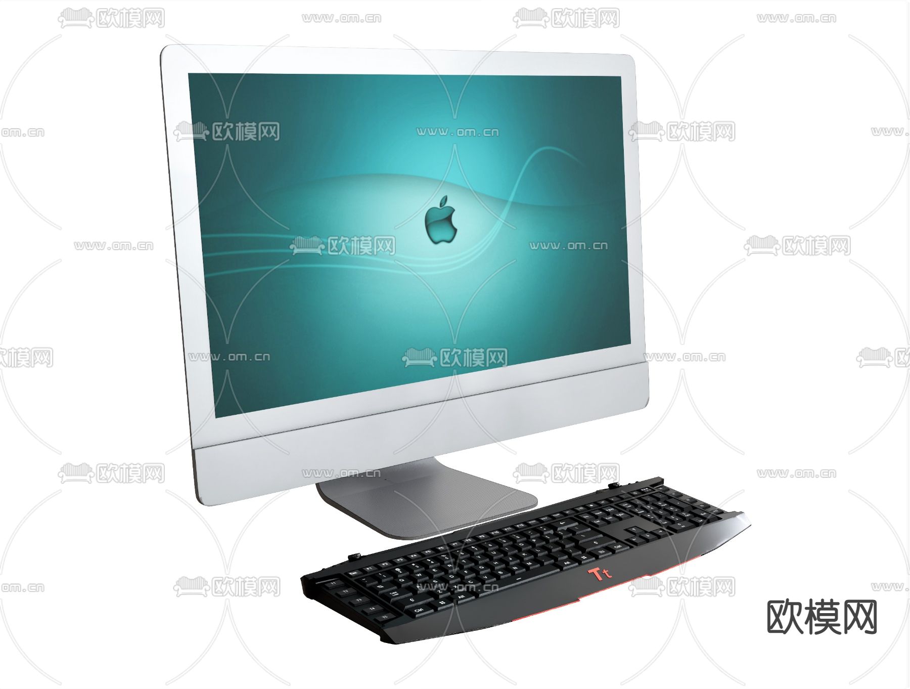 苹果电脑su模型下载（渲染图1）