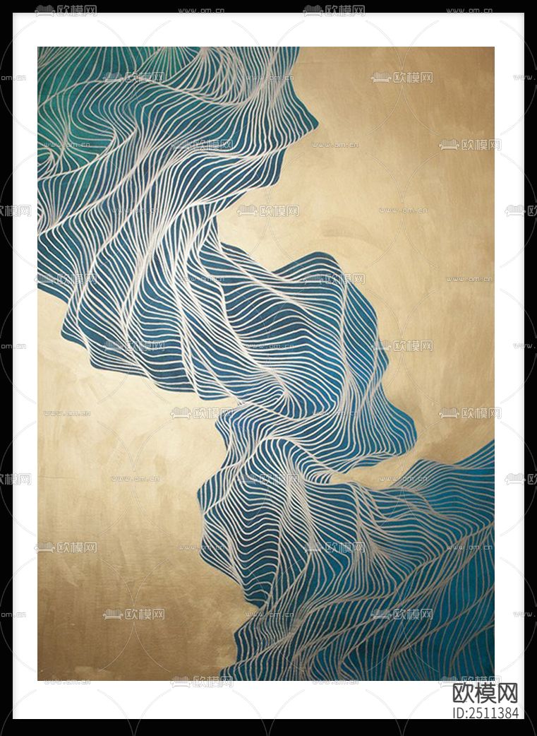 线条挂画下载（渲染图1）