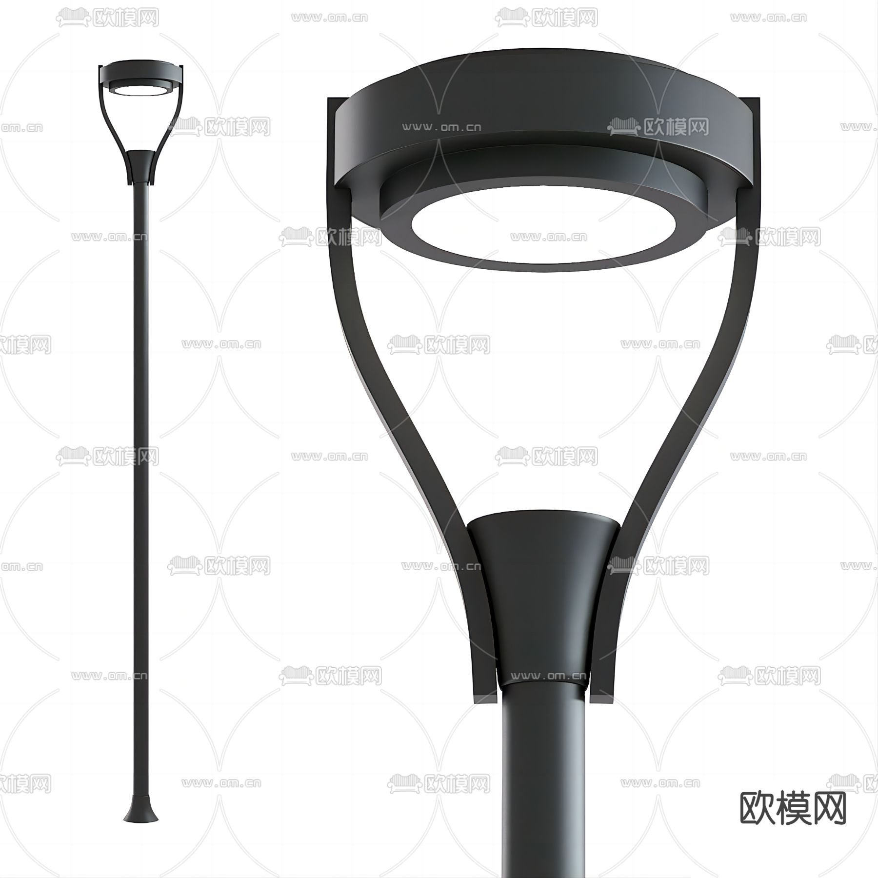 户外灯 路灯3d模型下载