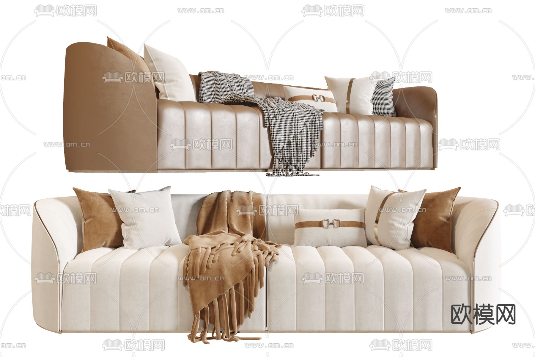 Poliform 双人沙发3d模型下载