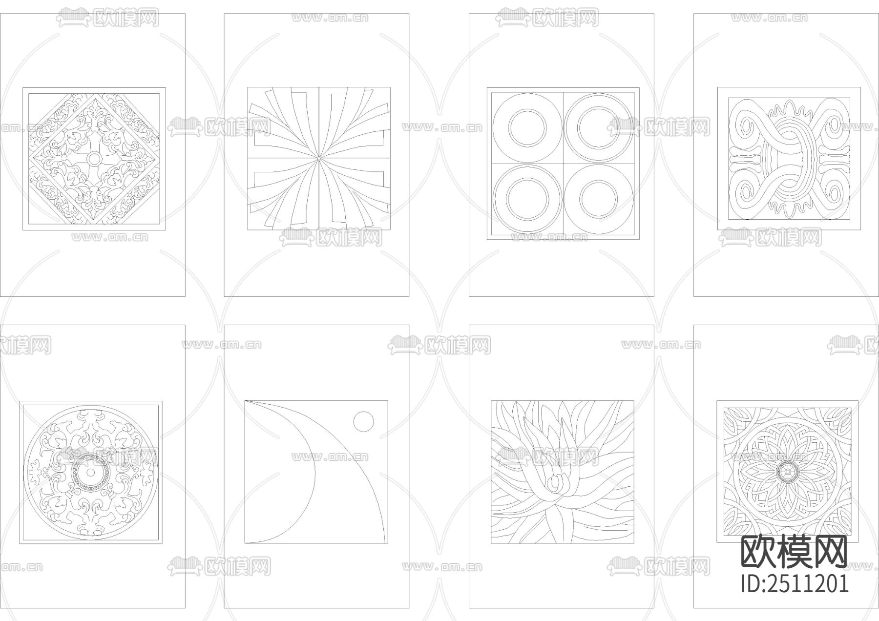 艺术砂岩素材CAD图库下载（渲染图5）