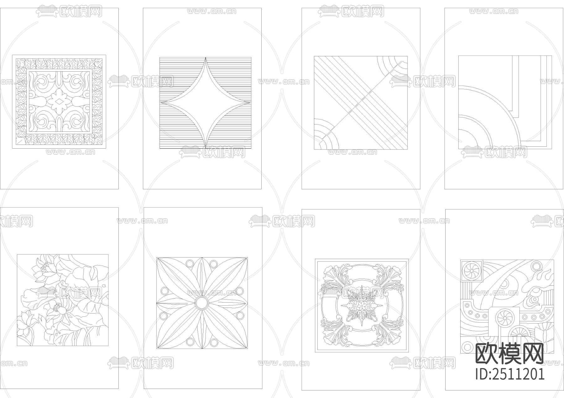 艺术砂岩素材CAD图库下载（渲染图2）