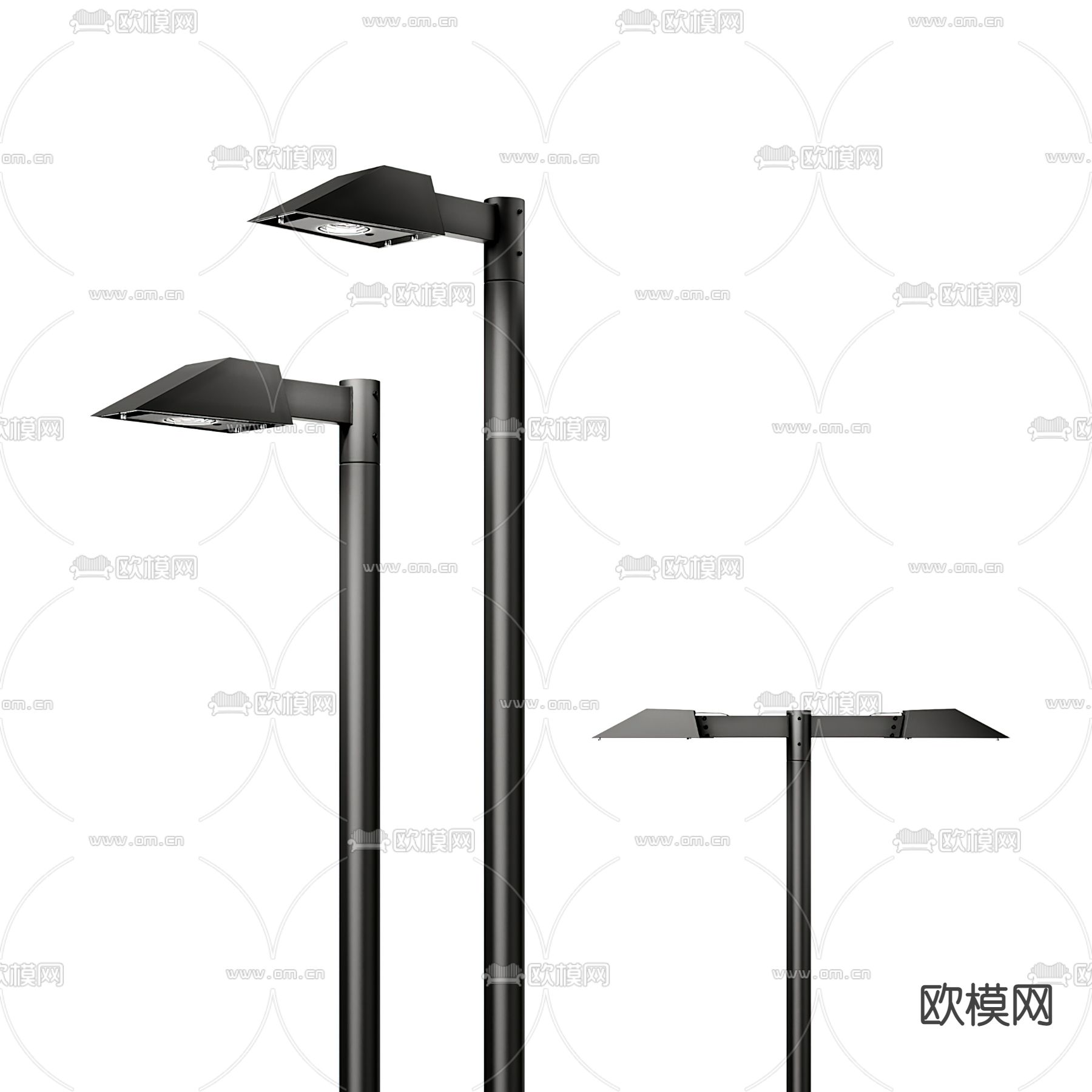 路灯 户外灯3d模型