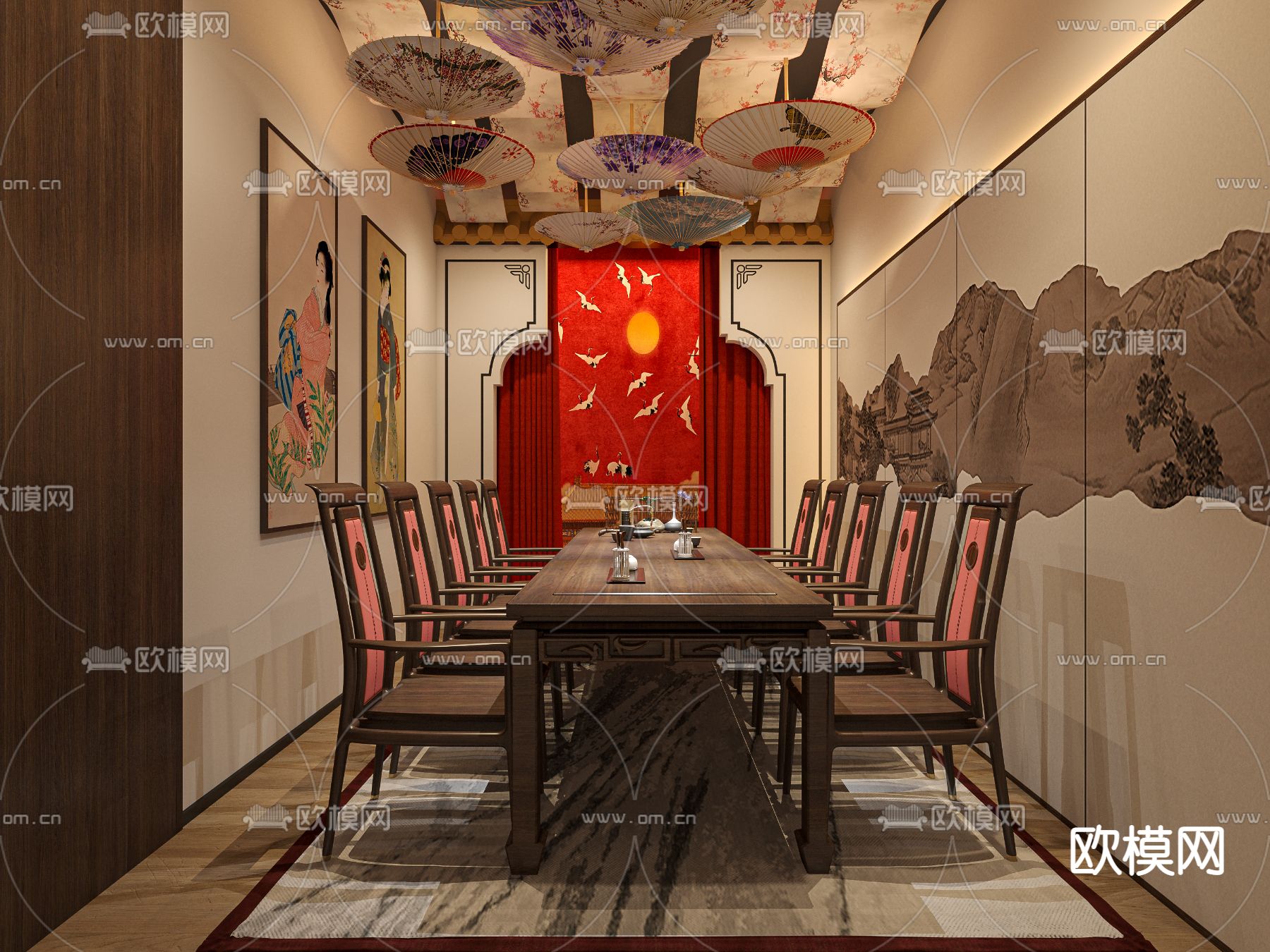 剧本杀3d模型下载（渲染图5）