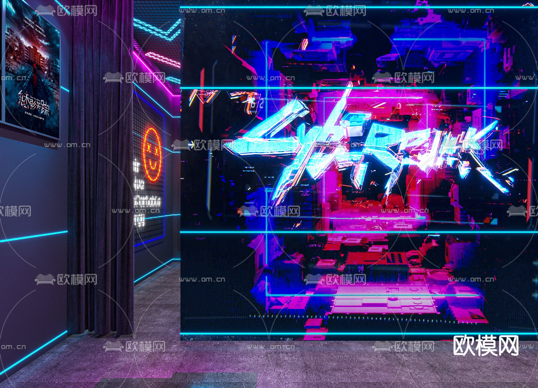 剧本杀3d模型下载（渲染图2）