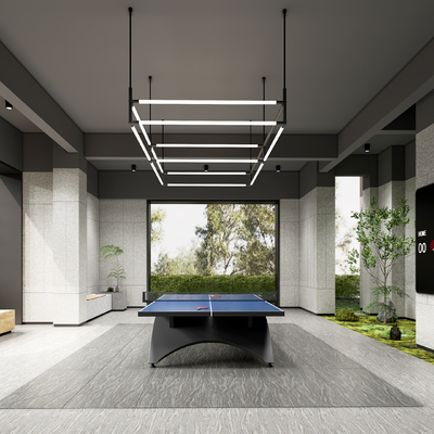  现代架空层活动区su模型 