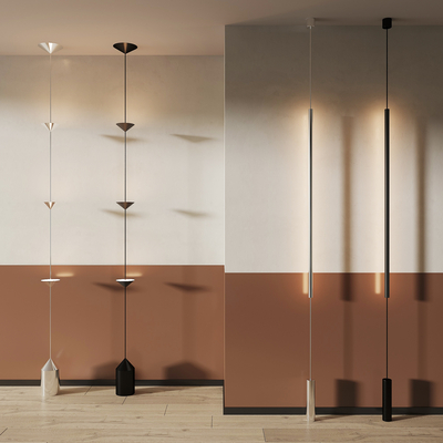  现代装饰灯su模型 