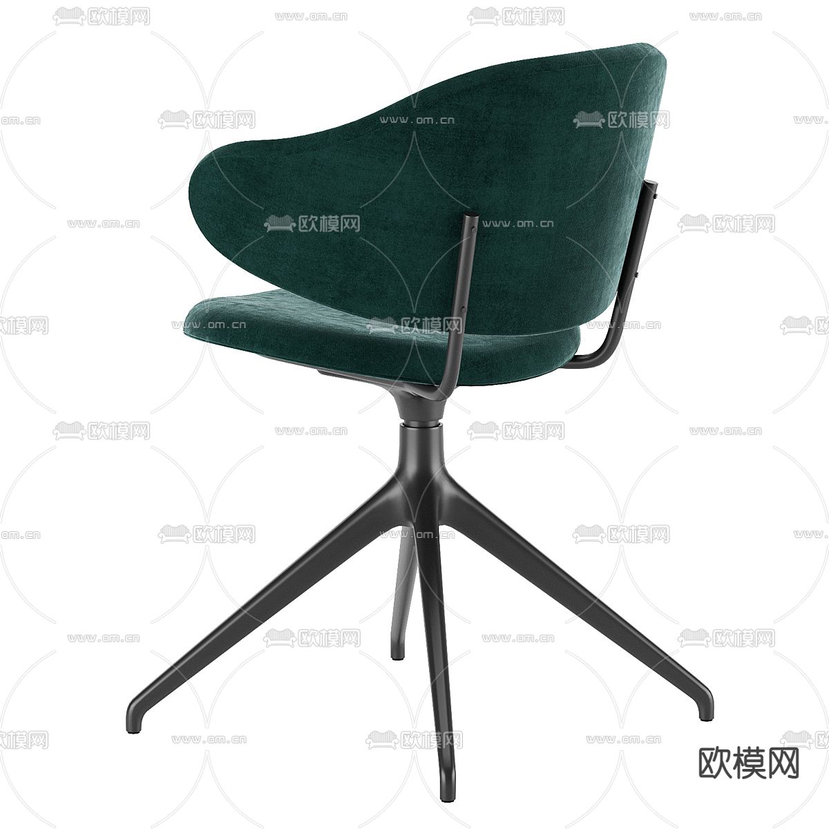 Calligaris 办公椅 班前椅3d模型下载（渲染图2）