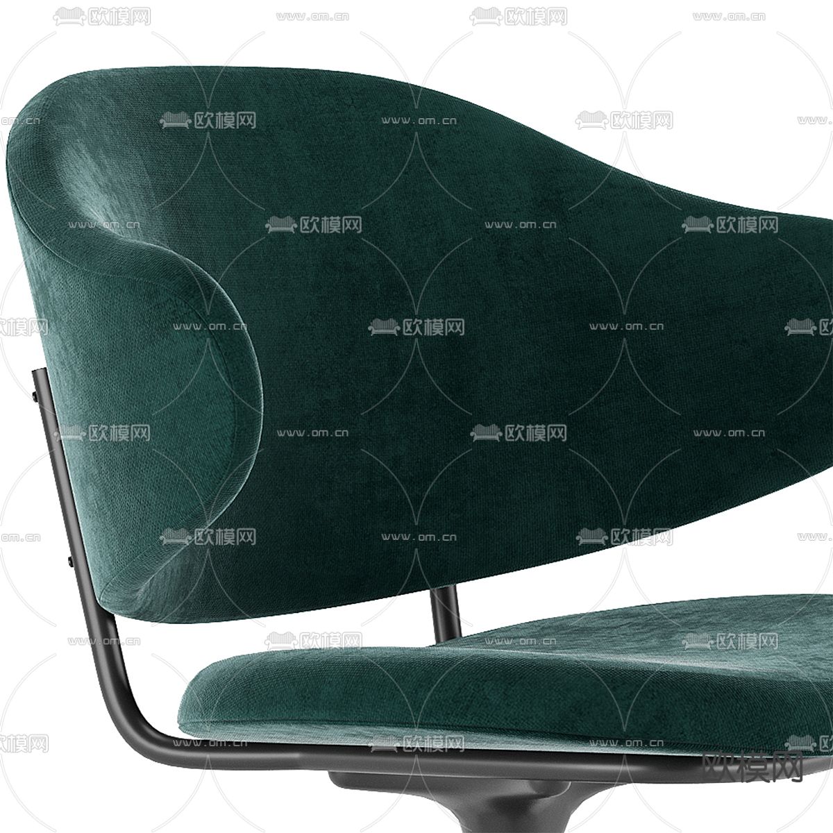 Calligaris 办公椅 班前椅3d模型下载（渲染图3）