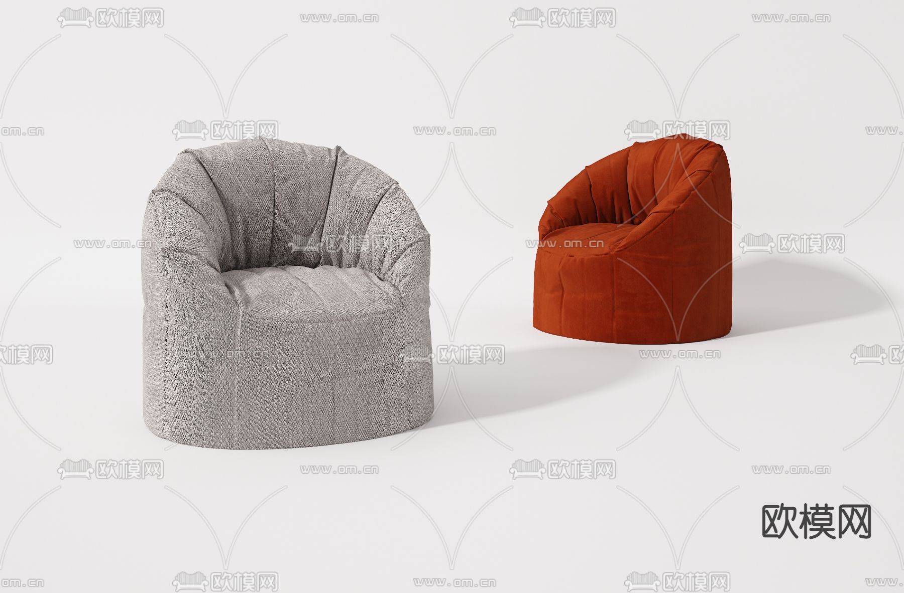 懒人沙发3d模型下载