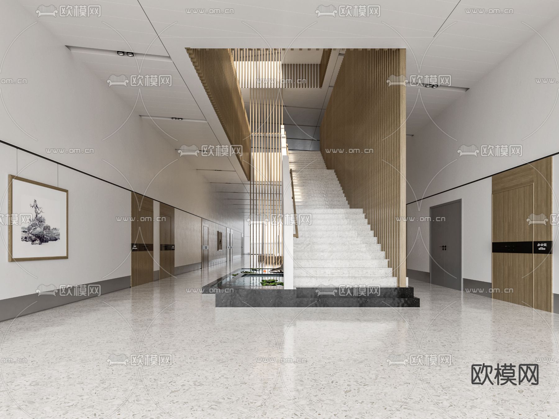 博物馆3d模型下载_ID13030054_3dmax免费模型-欧模网
