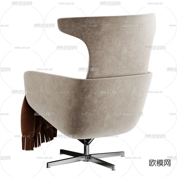 Onsa Chair 休闲椅子3d模型下载(渲染图4)