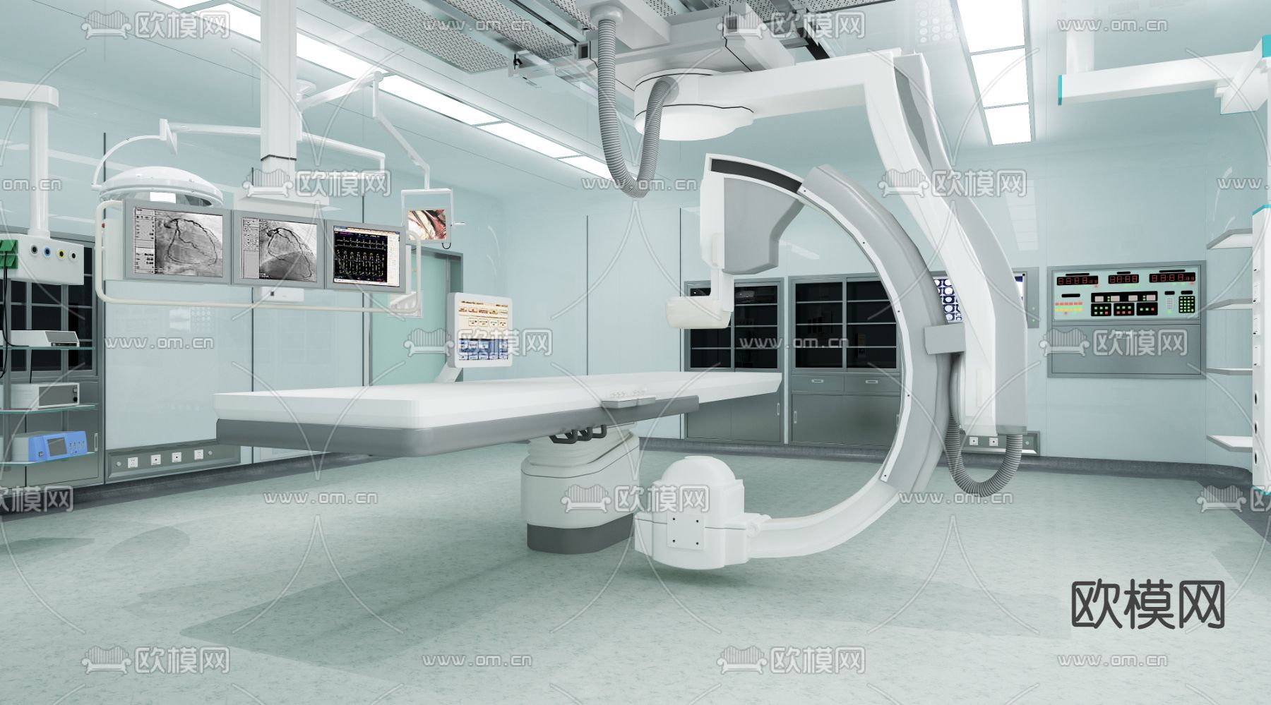 医院 手术室3d模型下载