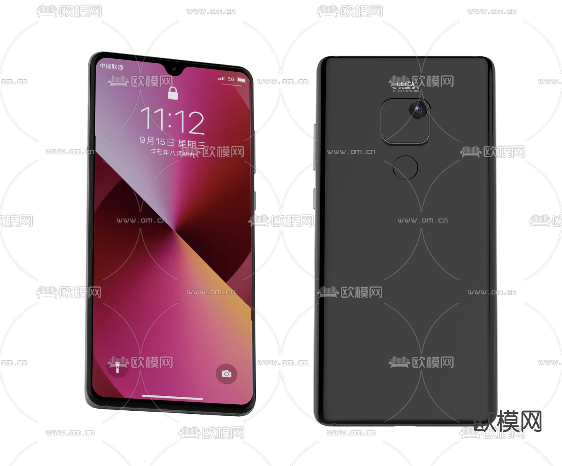 华为手机3d模型下载