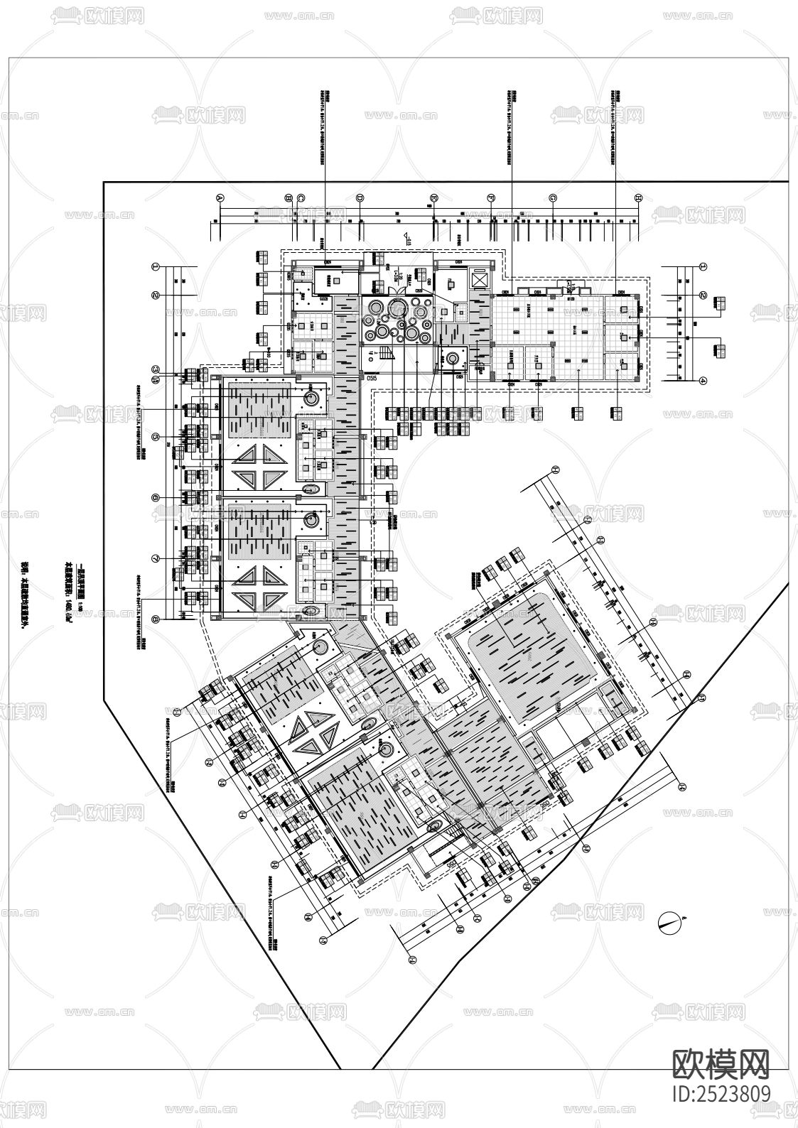 双福第二幼儿园cad施工图下载（渲染图5）