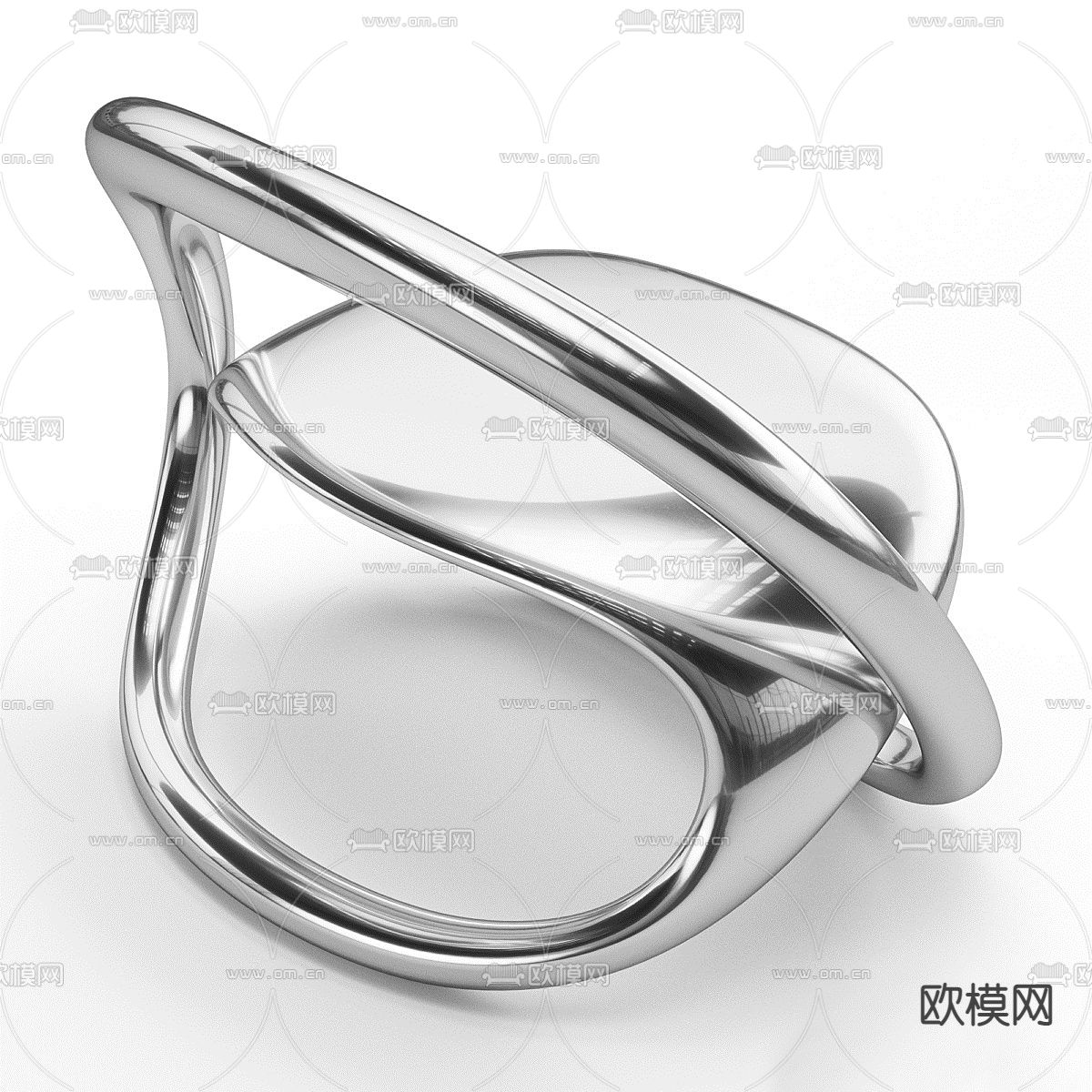 MISSANA 创意休闲椅子3d模型下载（渲染图2）