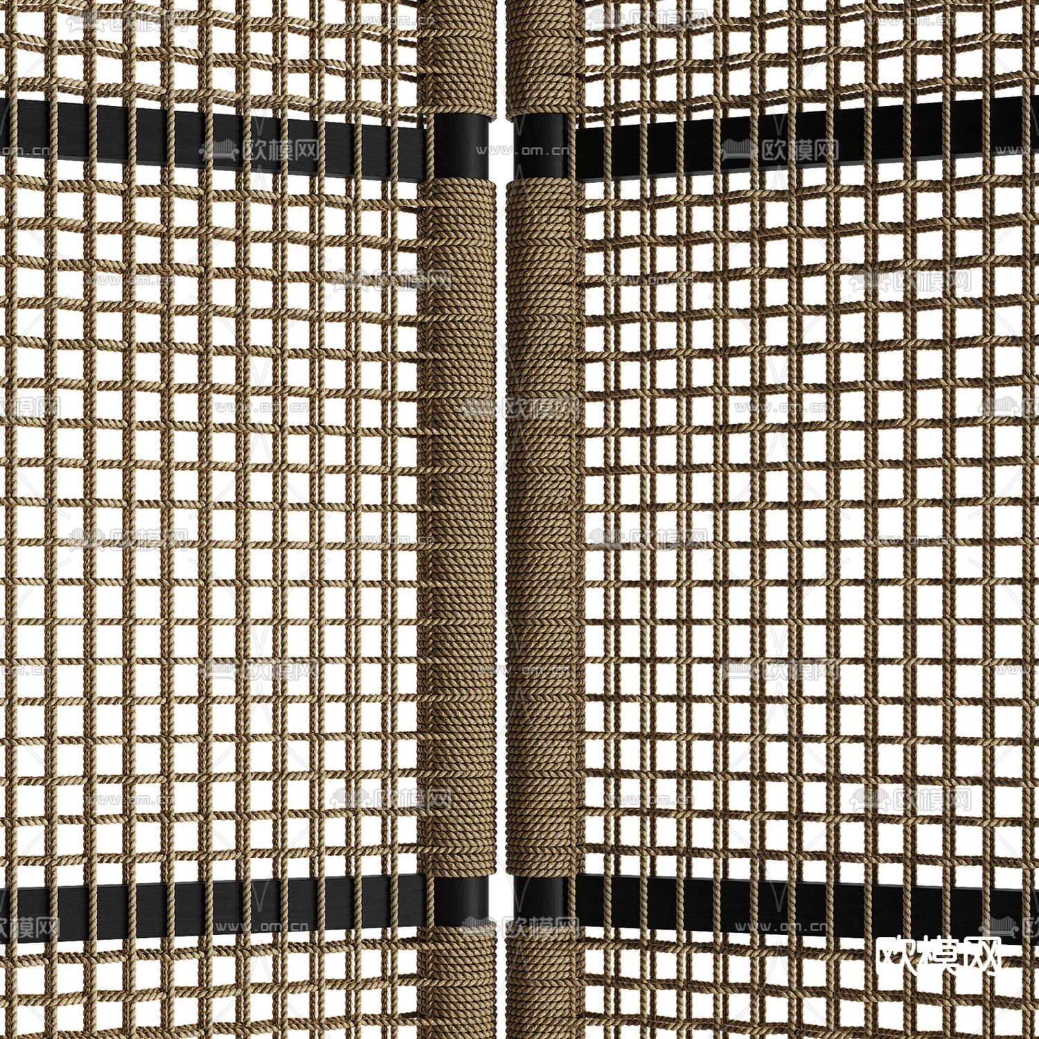 Flexform 编织屏风 隔断3d模型下载（渲染图4）