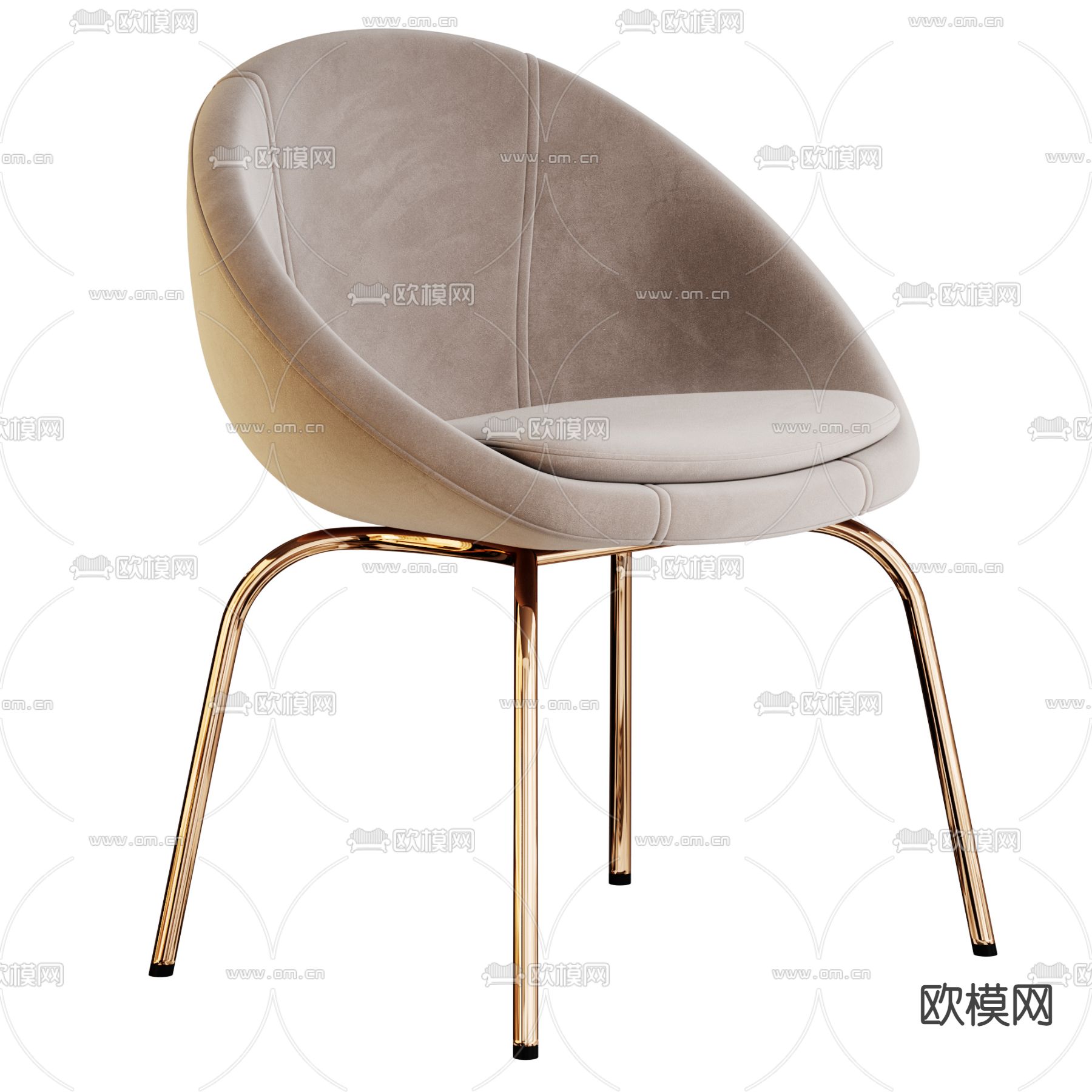 Halo Lounge 休闲椅3d模型下载_ID13033119_3dmax免费模型-欧模网