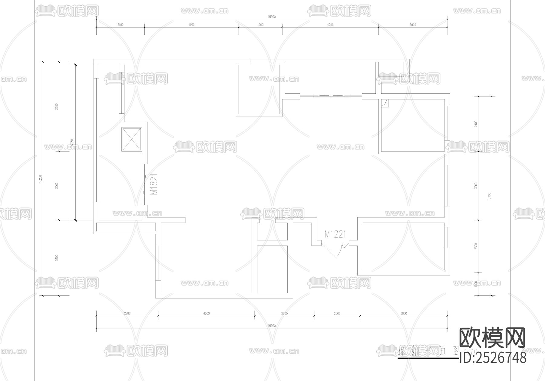 嘉兴宋工家居CAD施工图下载（渲染图3）