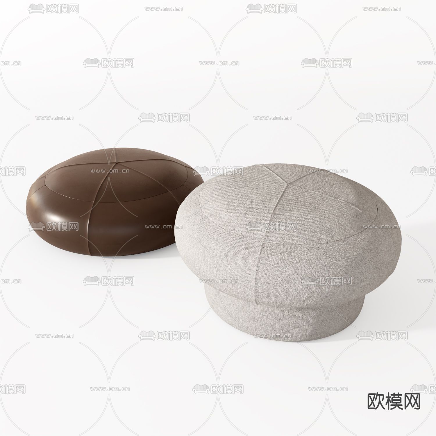 MISSANA 沙发凳3d模型下载（渲染图3）