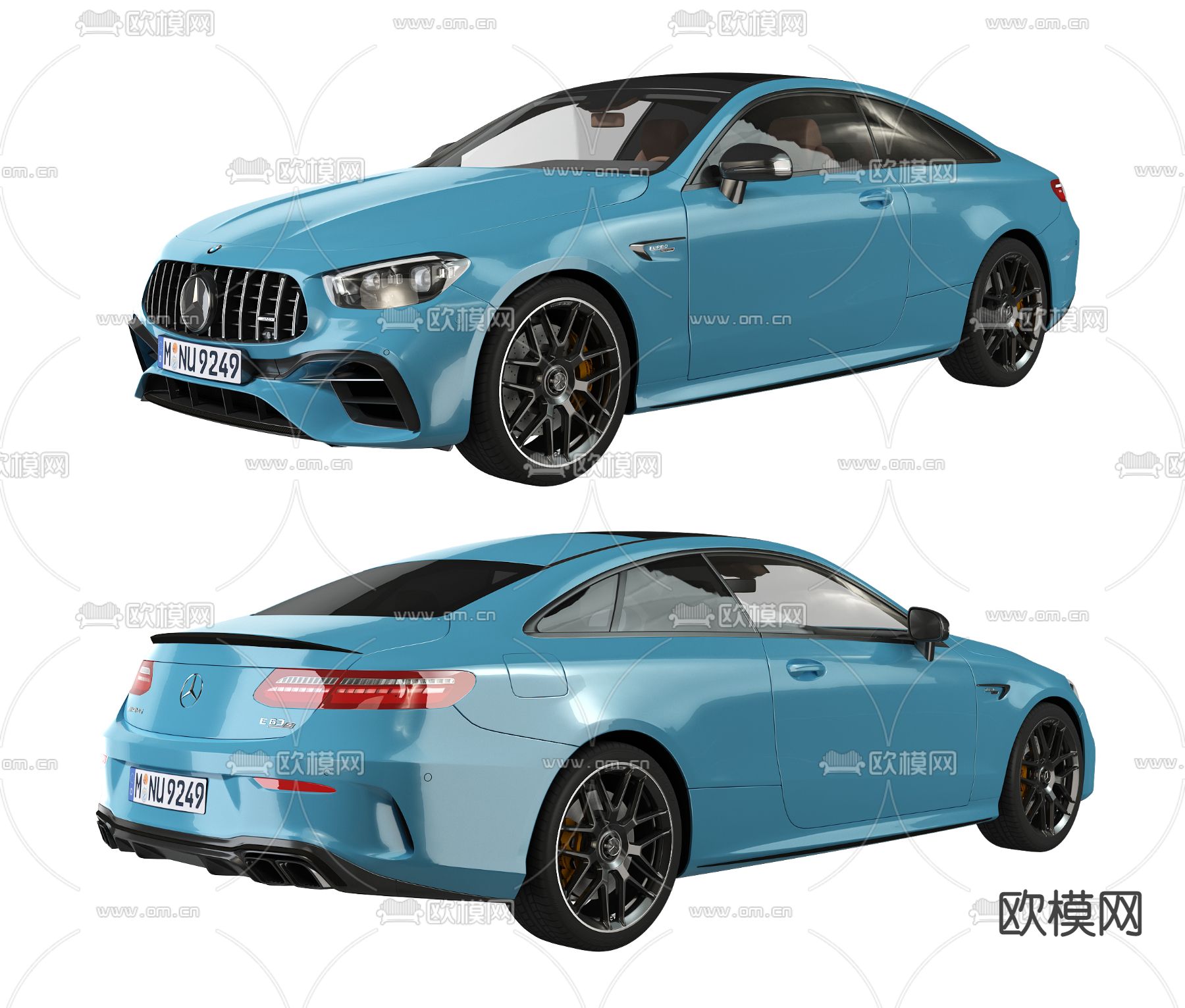 奔驰汽车 轿车3d模型下载