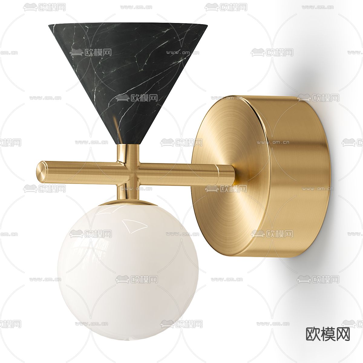 Aromas壁灯3d模型下载