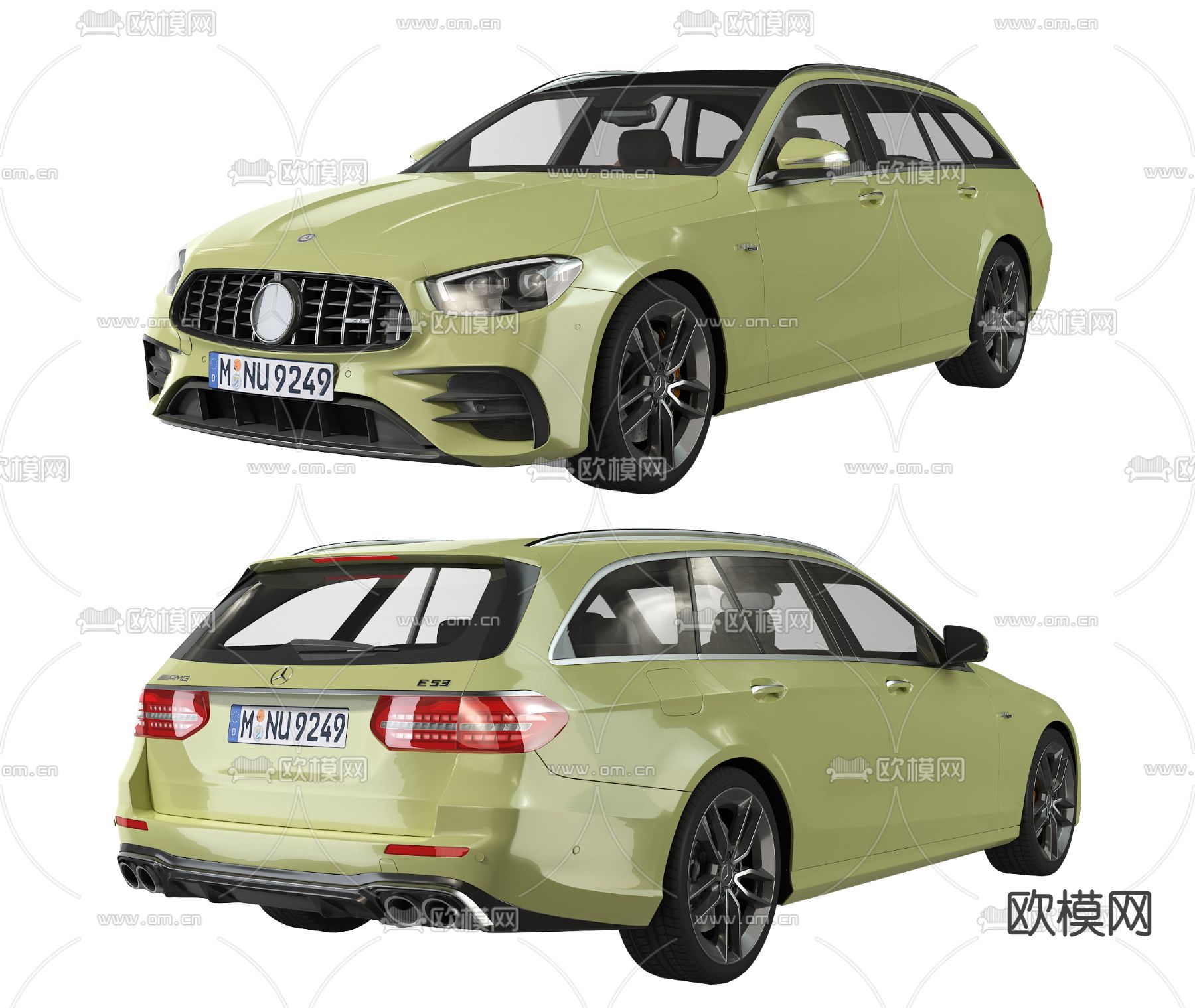 奔驰汽车 轿车3d模型下载