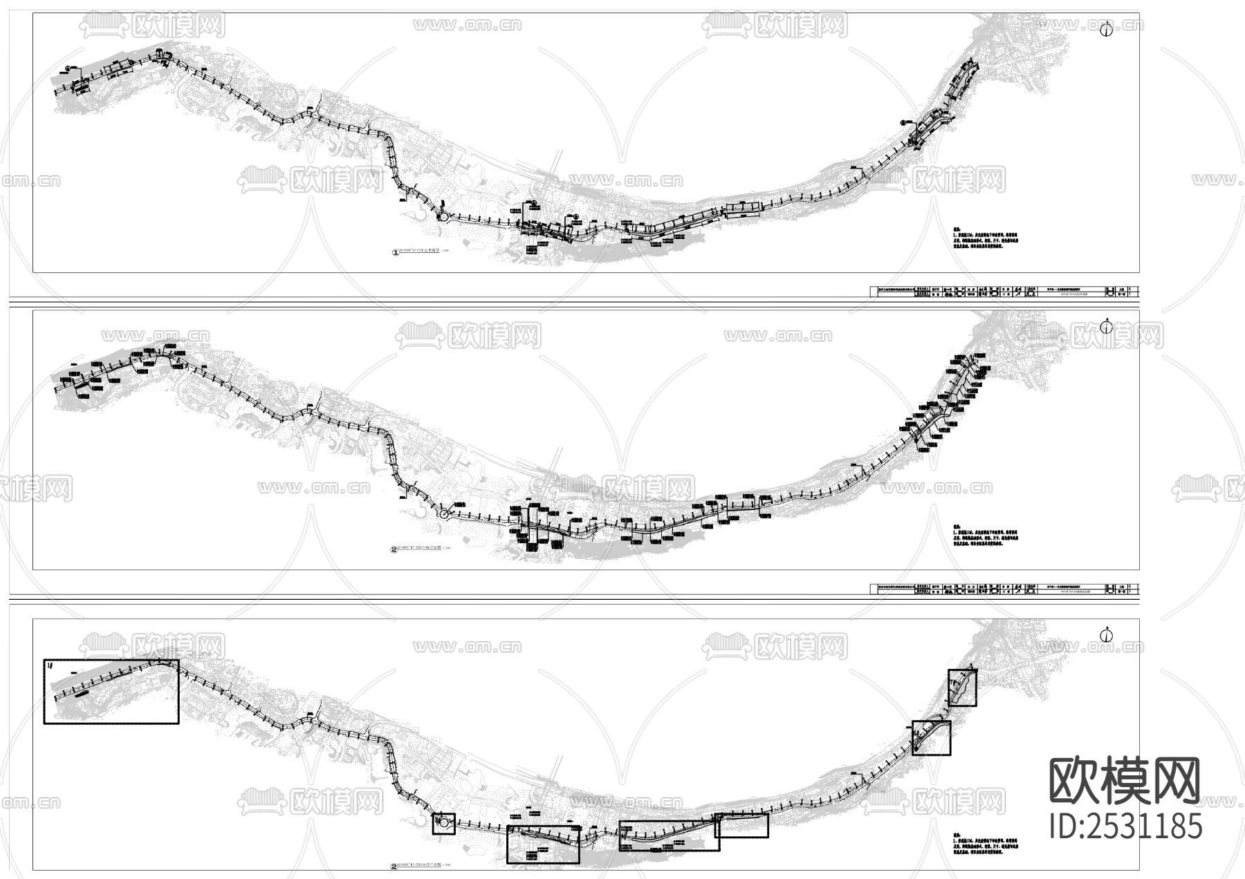 化龙桥沿线节点大样下载（渲染图7）