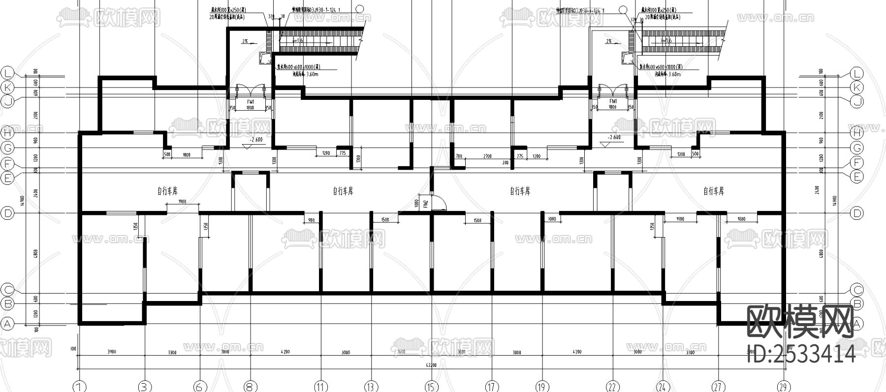 花溪畔居小高层CAD施工图下载（渲染图2）