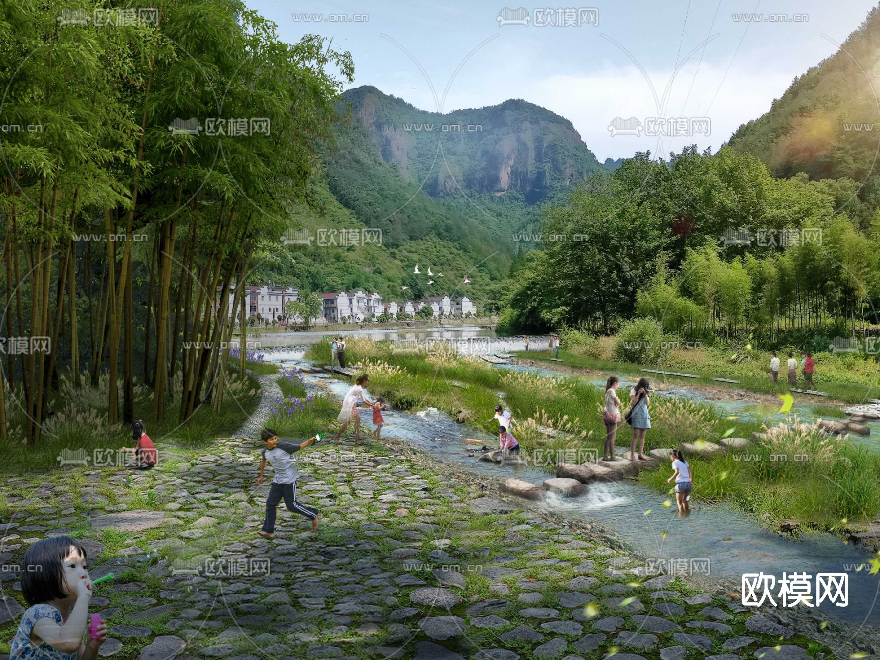 园林景观PSD下载