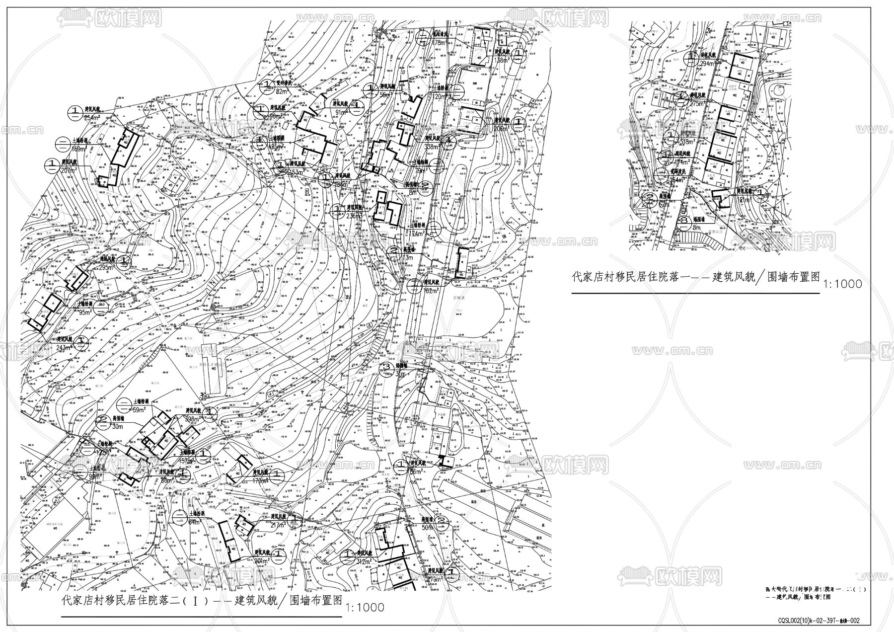 美丽乡村人居环境改造CAD施工图下载（渲染图5）