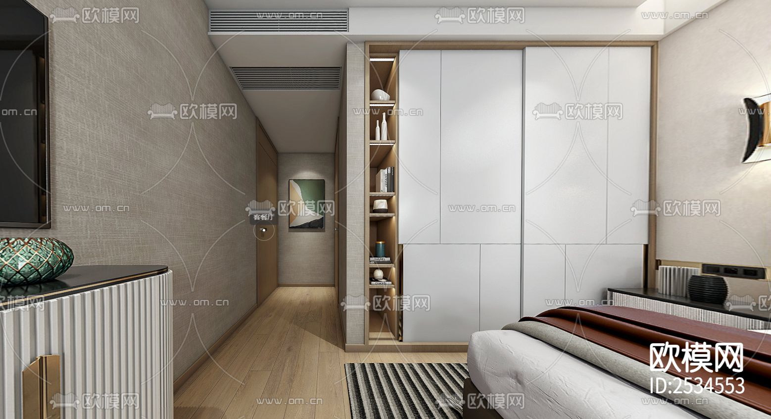 家装CAD施工图下载（渲染图2）