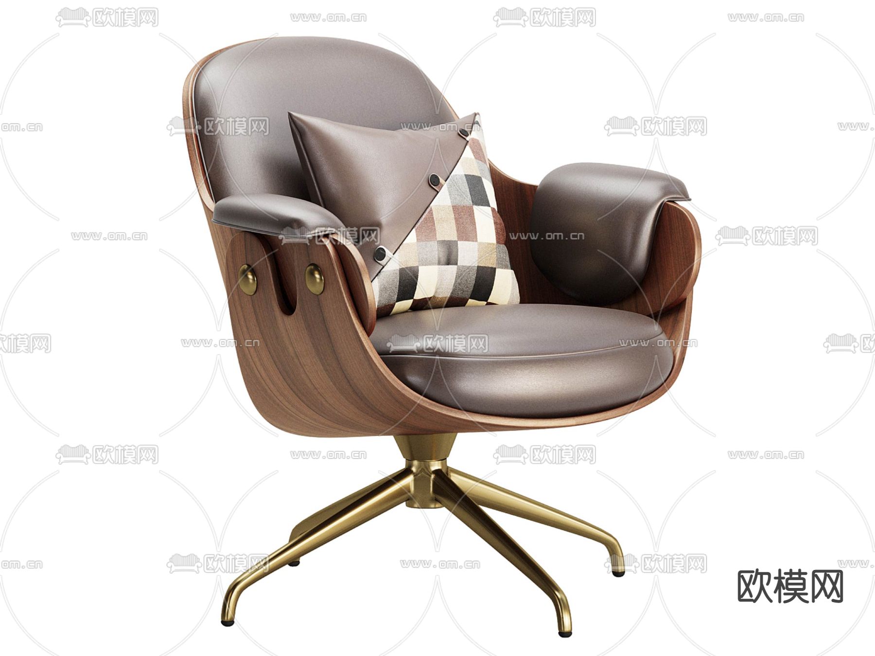 Barcelona 休闲椅子3d模型下载