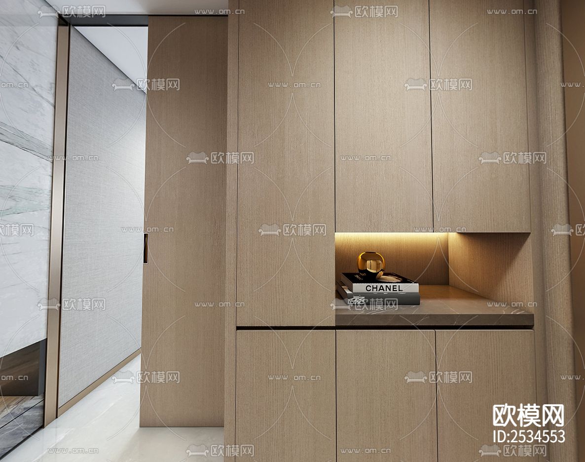 家装CAD施工图下载（渲染图3）