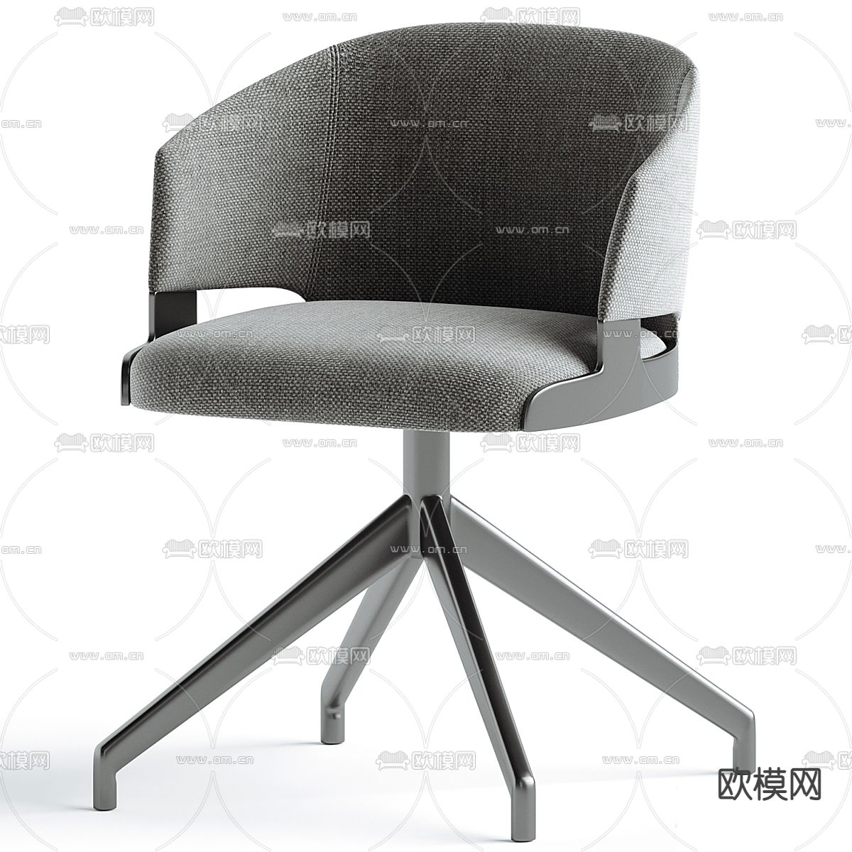 意大利 Potocco 办公椅3d模型下载（渲染图3）