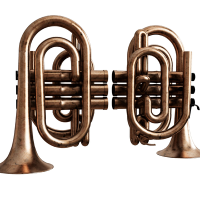  现代大号乐器su模型 