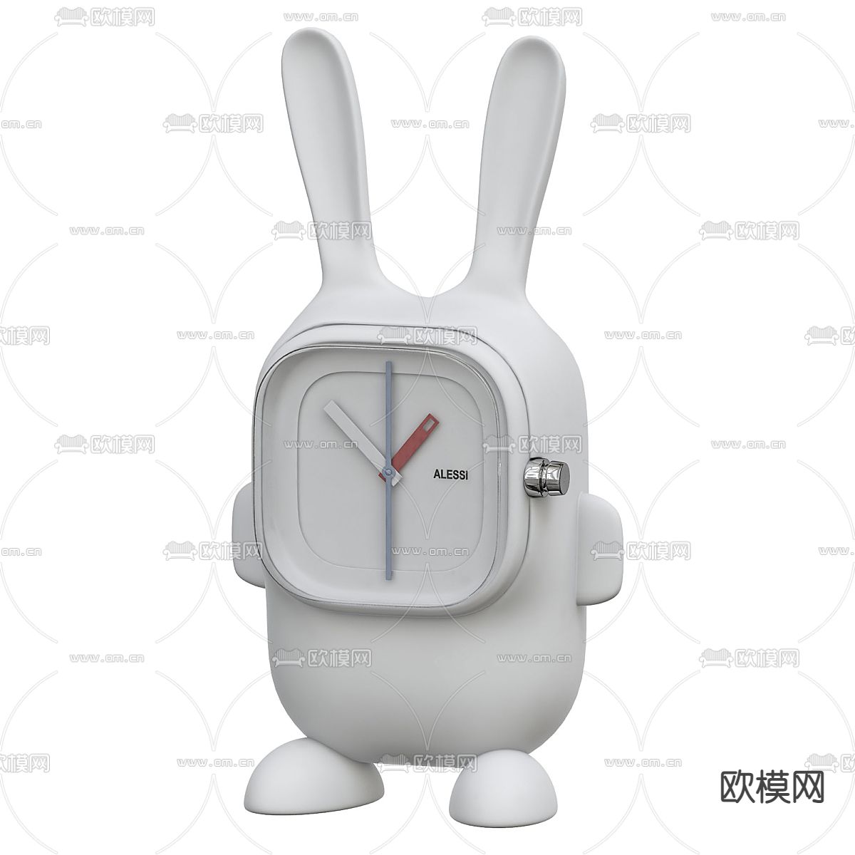 卡通闹钟 钟表3d模型