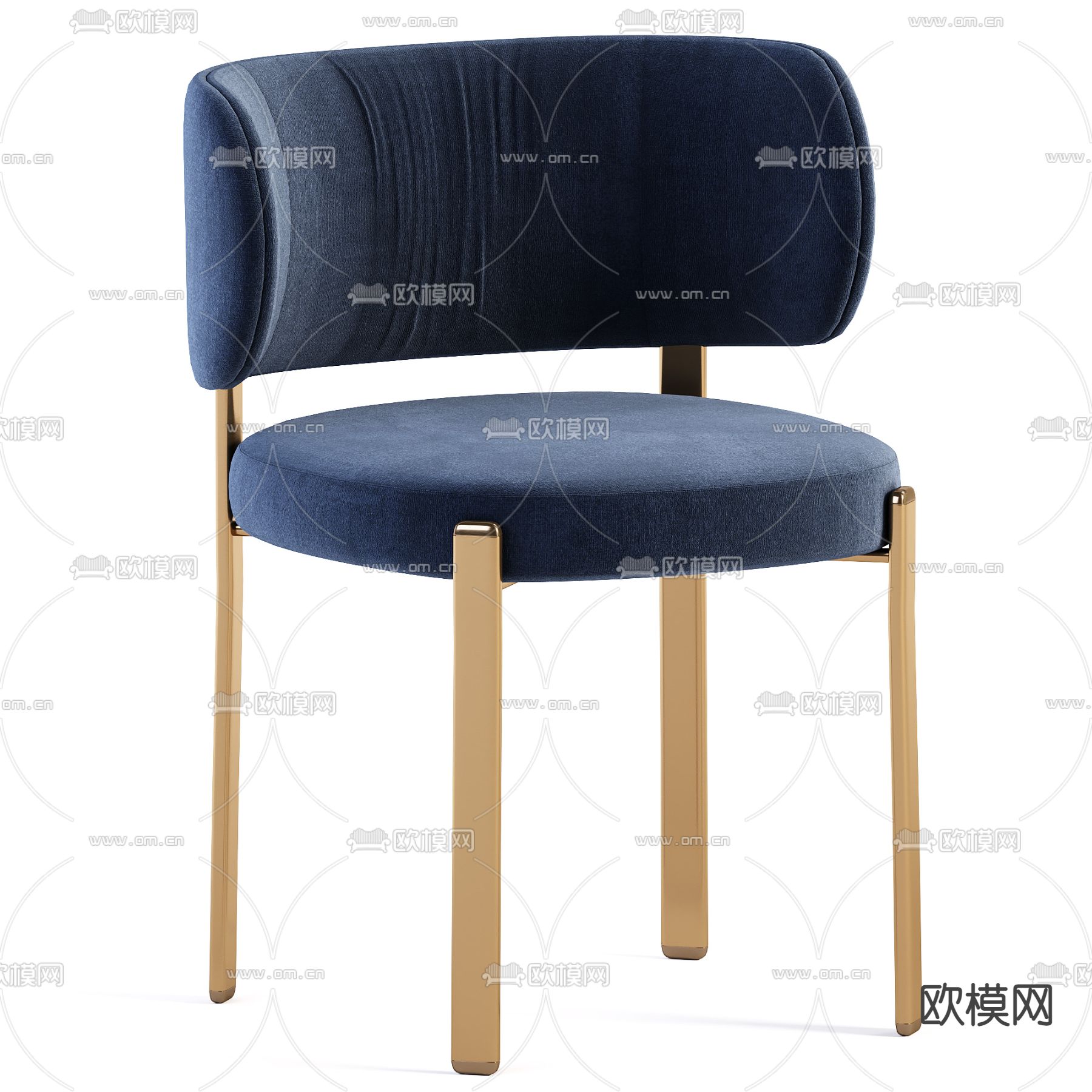 Turri 现代椅子 餐椅3d模型下载（渲染图4）