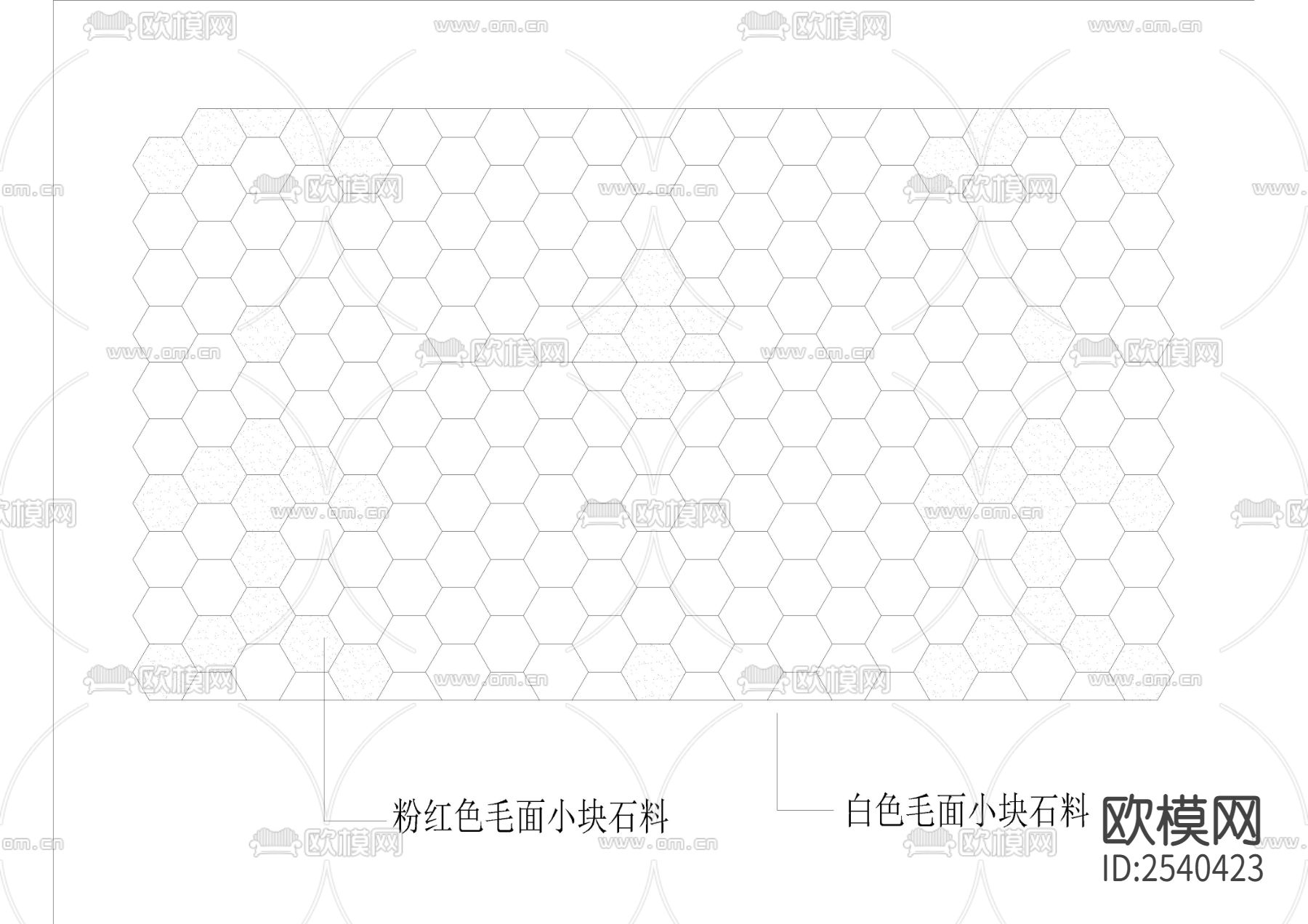 铺装样式93款cad图库下载（渲染图2）