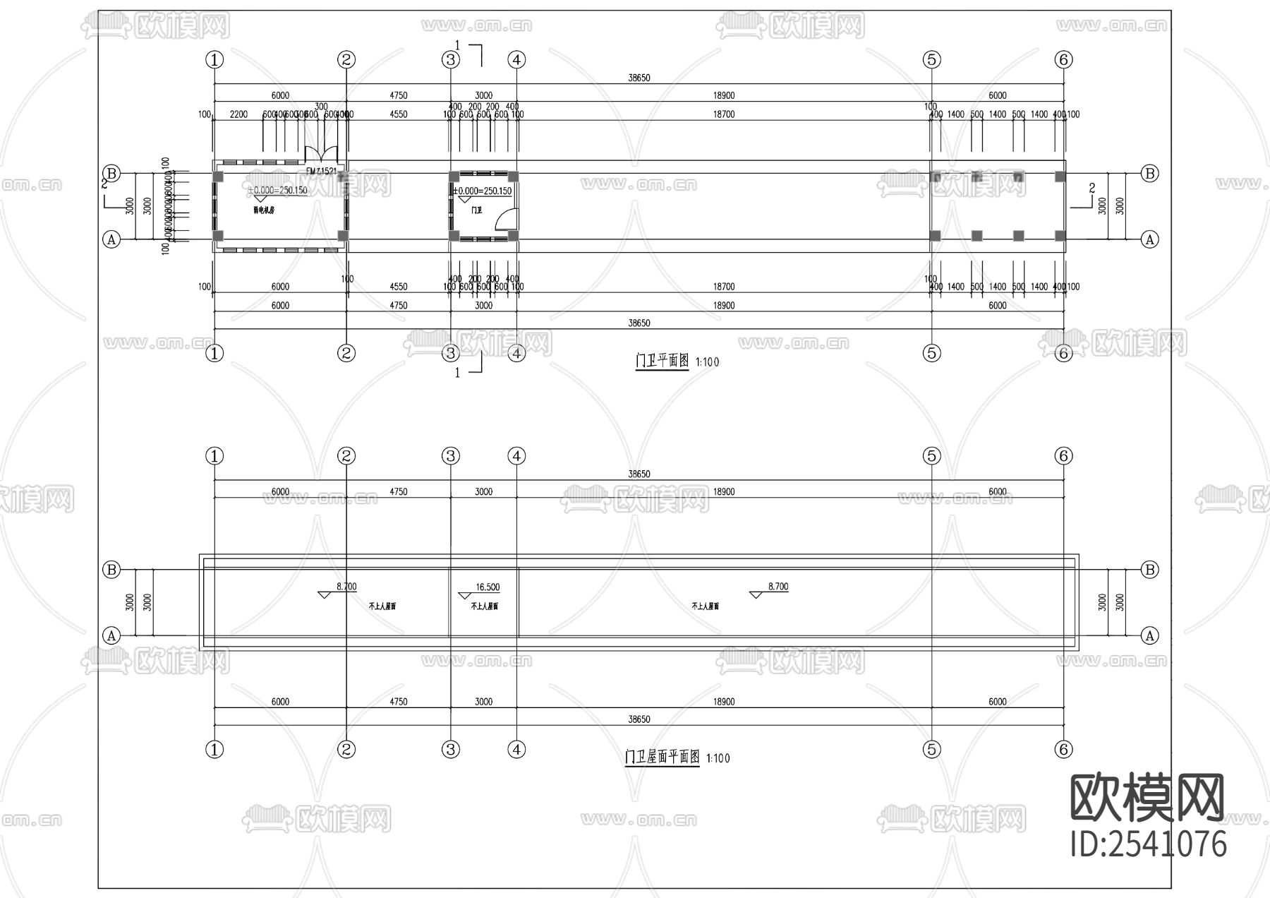 中学景观cad施工图下载（渲染图7）