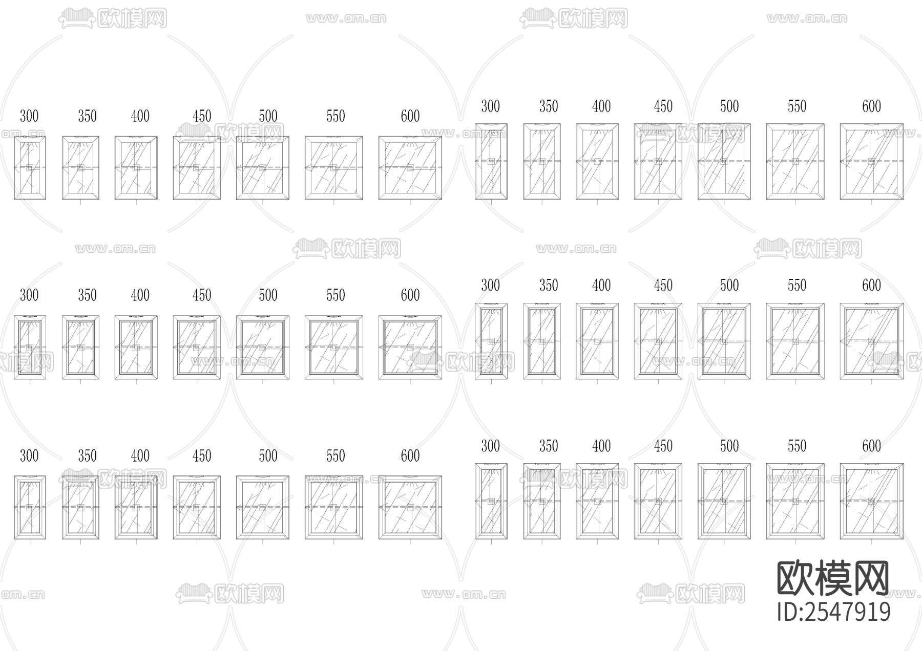 专业橱柜标准CAD图库下载（渲染图8）