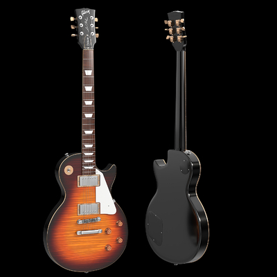  吉他 贝斯 乐器su模型 