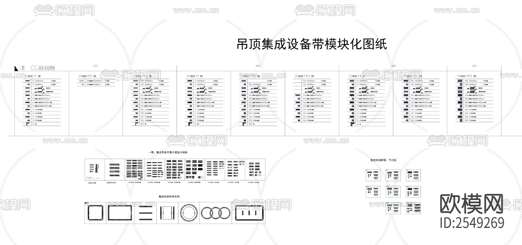 集成化设备CAD施工图下载（渲染图7）