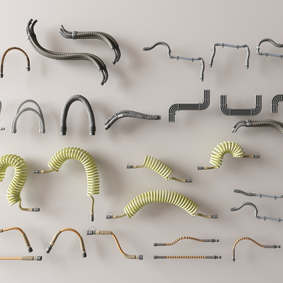  工业器材 机械零件 管道零件su模型 